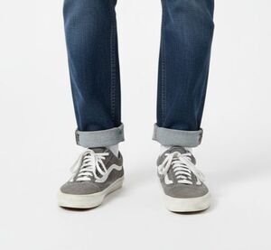 Vans Old Skool Grey Suede Canvas Low Top Skate Shoes Sneakers Mens Size 11